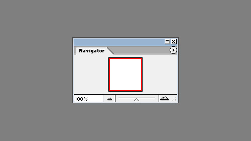Navigator Palette